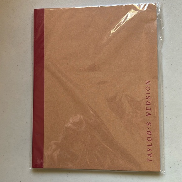 Official Taylor’s Version Notebook Taylor Swift Journal Notepad Book - Picture 1 of 3